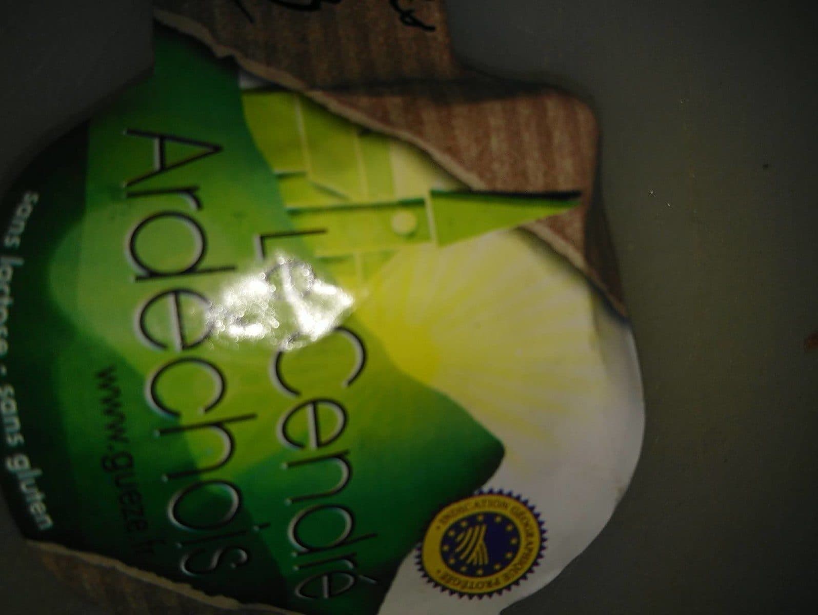 Open Food Facts Le cendré Ardéchois packshot