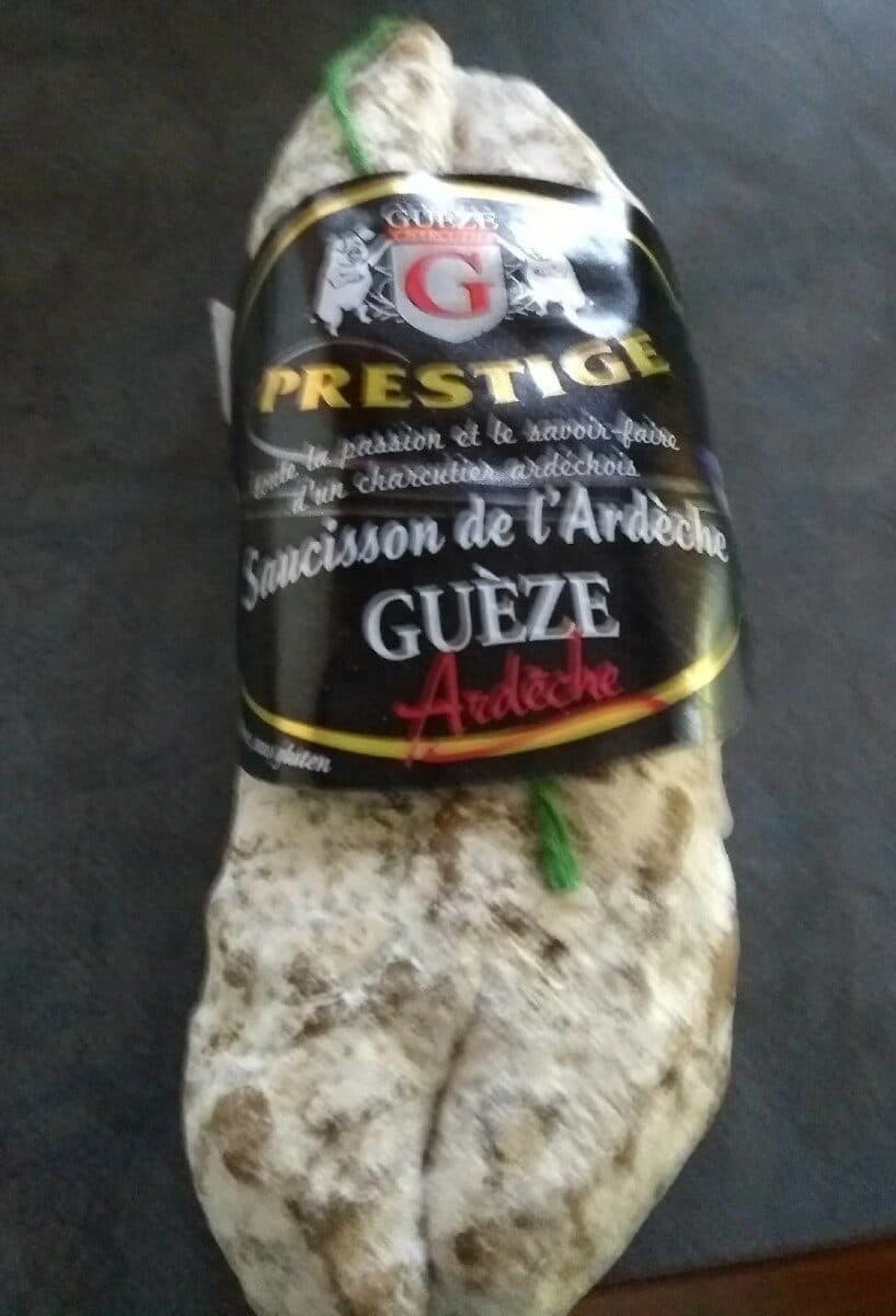 Gueze Saucisson de l'Ardèche packshot