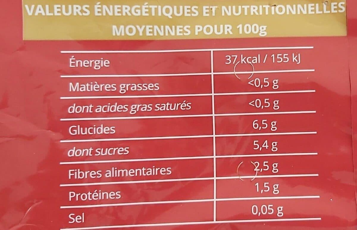 Open Food Facts Mélange de légumes grillés surgelé packshot