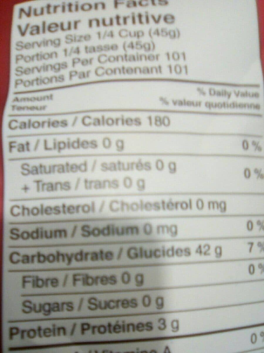 Open Food Facts Riz basmati packshot