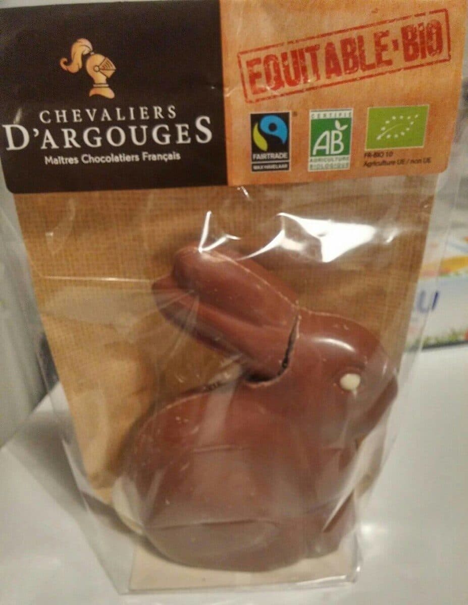 Chevaliers d'Argouges Mini lapin au chocolat au lait 37% de cacao packshot