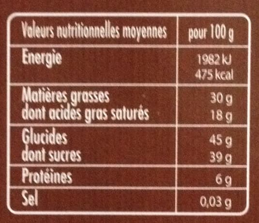 Les chevaliers d'Argouges Mendiants chocolat noir packshot