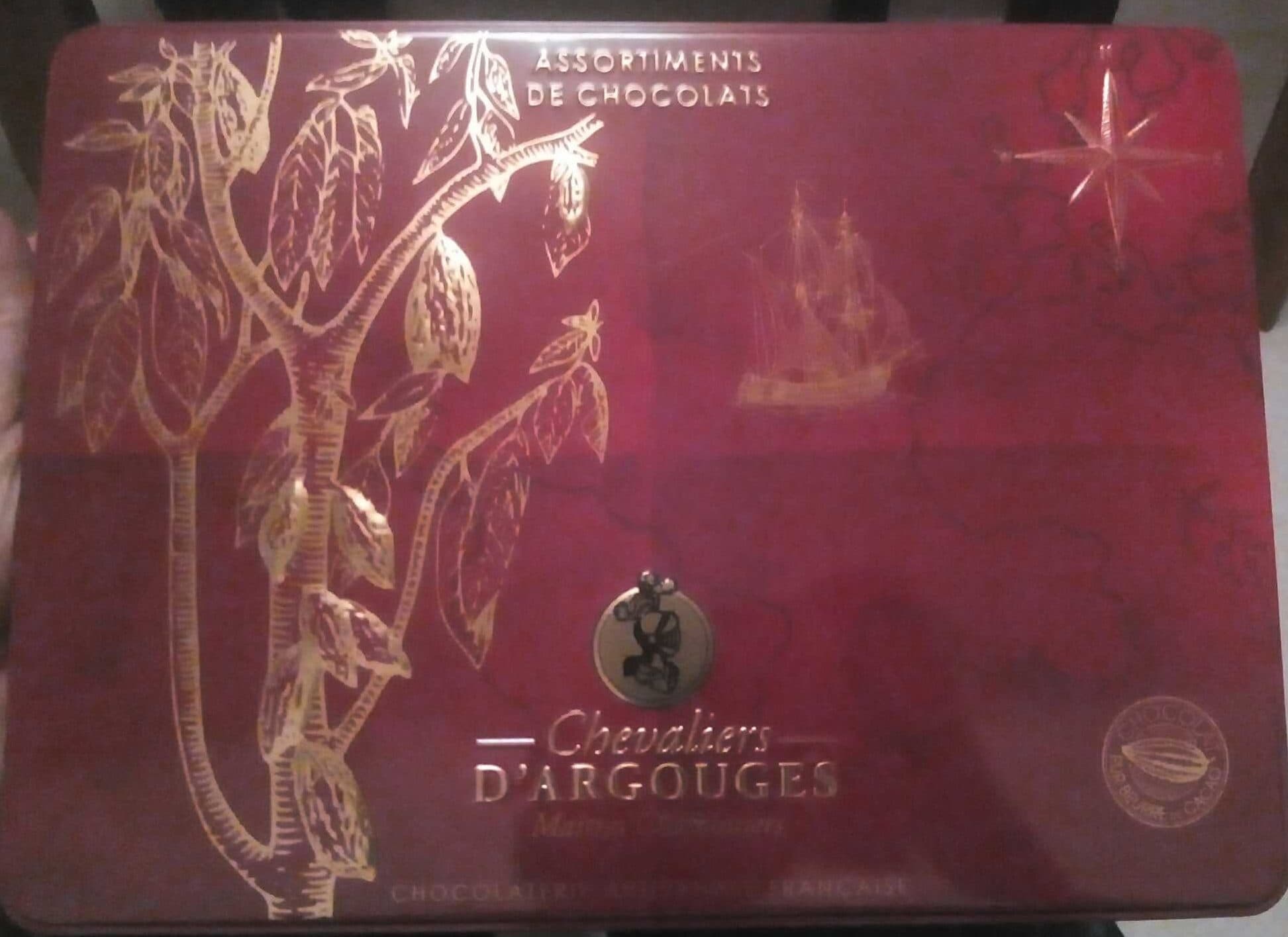 Chevaliers d'Argouges Assortiments de chocolats packshot