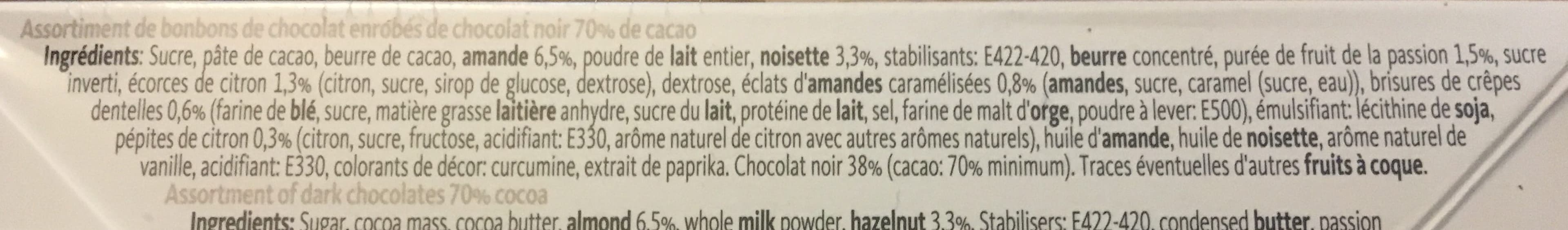 Chevaliers d'Argouges Collection noir 70 % packshot