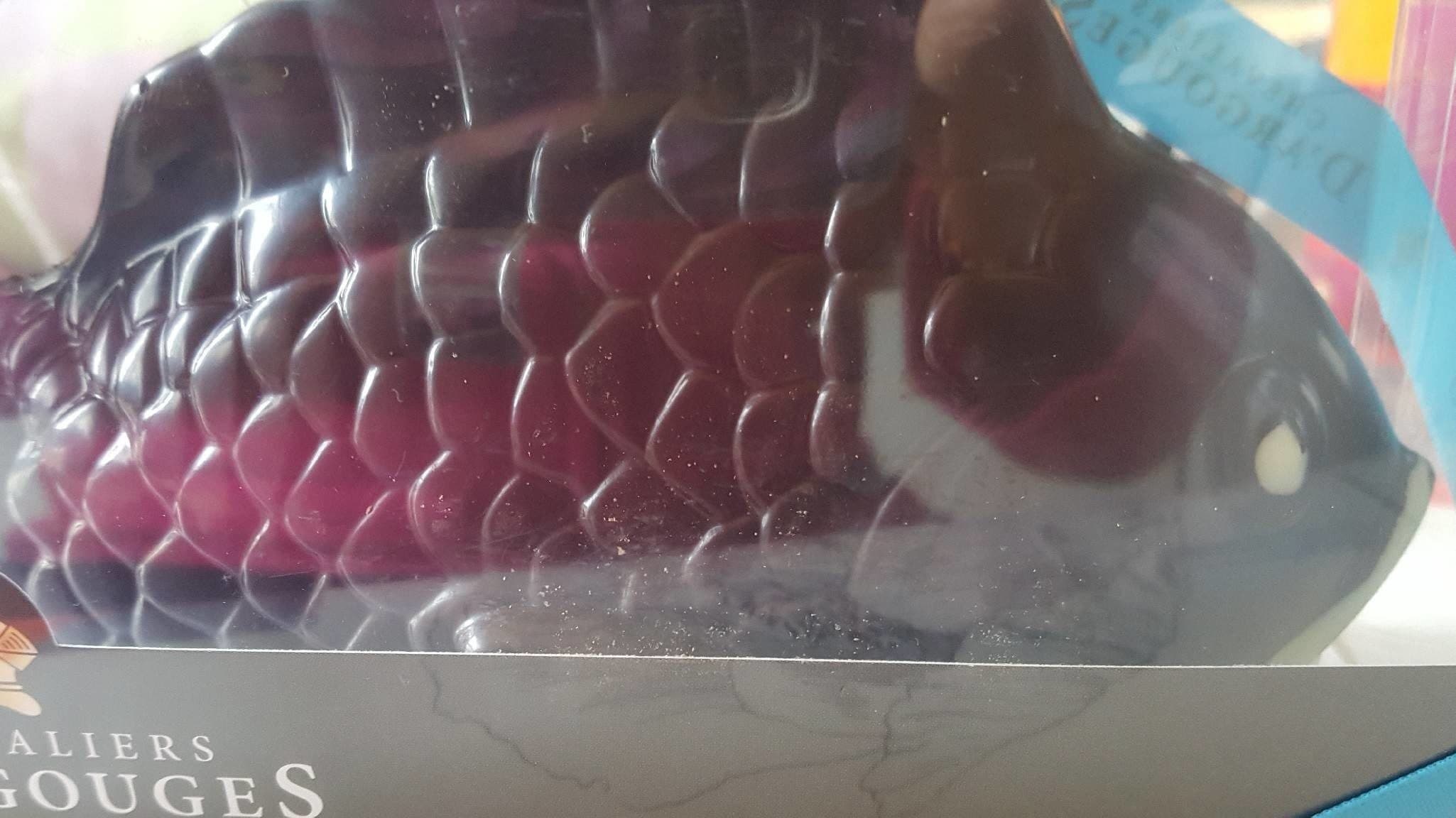 Chevaliers D'Argouges Poisson en chocolat noir 70% de cacao packshot