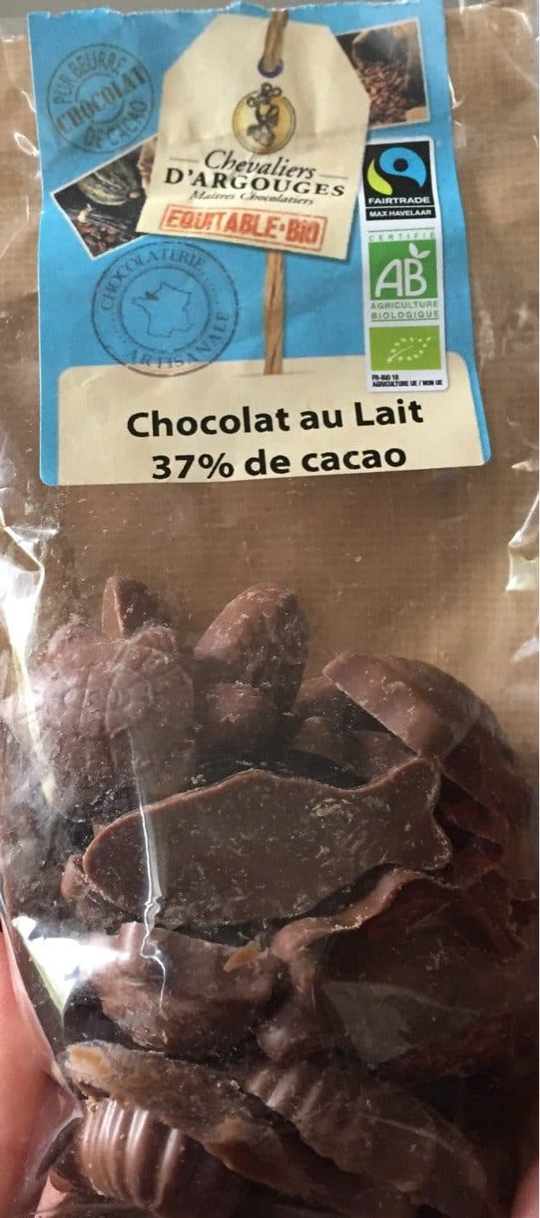 Chevaliers d'Argouges Friture au chocolat au lait bio packshot