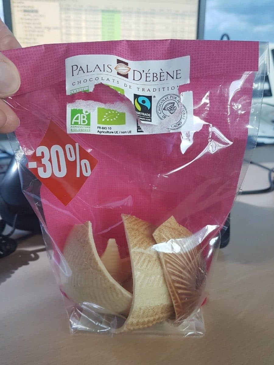 Open Food Facts Œuf au chocolat blanc packshot