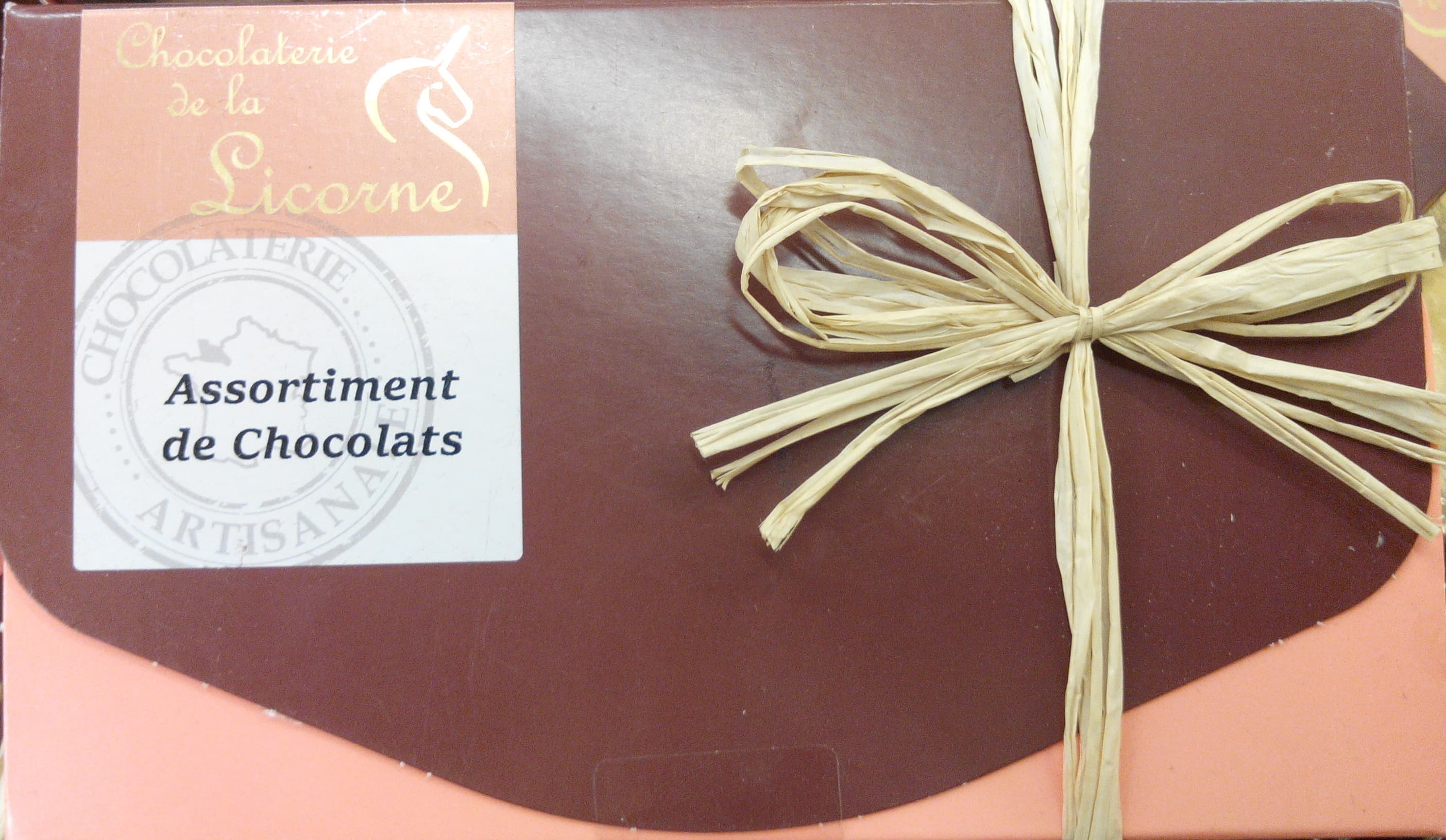 Chocolaterie de la Licorne Assortiment de chocolats packshot