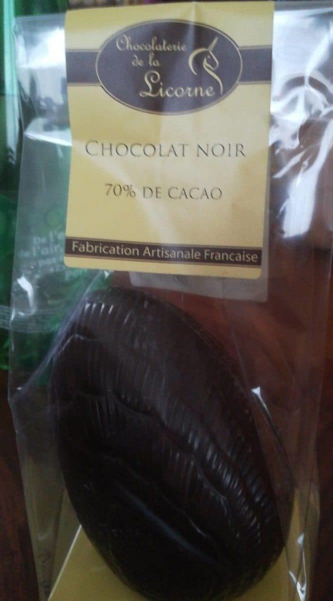 Open Food Facts Chocolat noir packshot