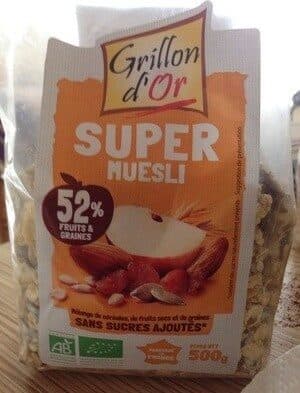Grillon d'or Super muesli packshot