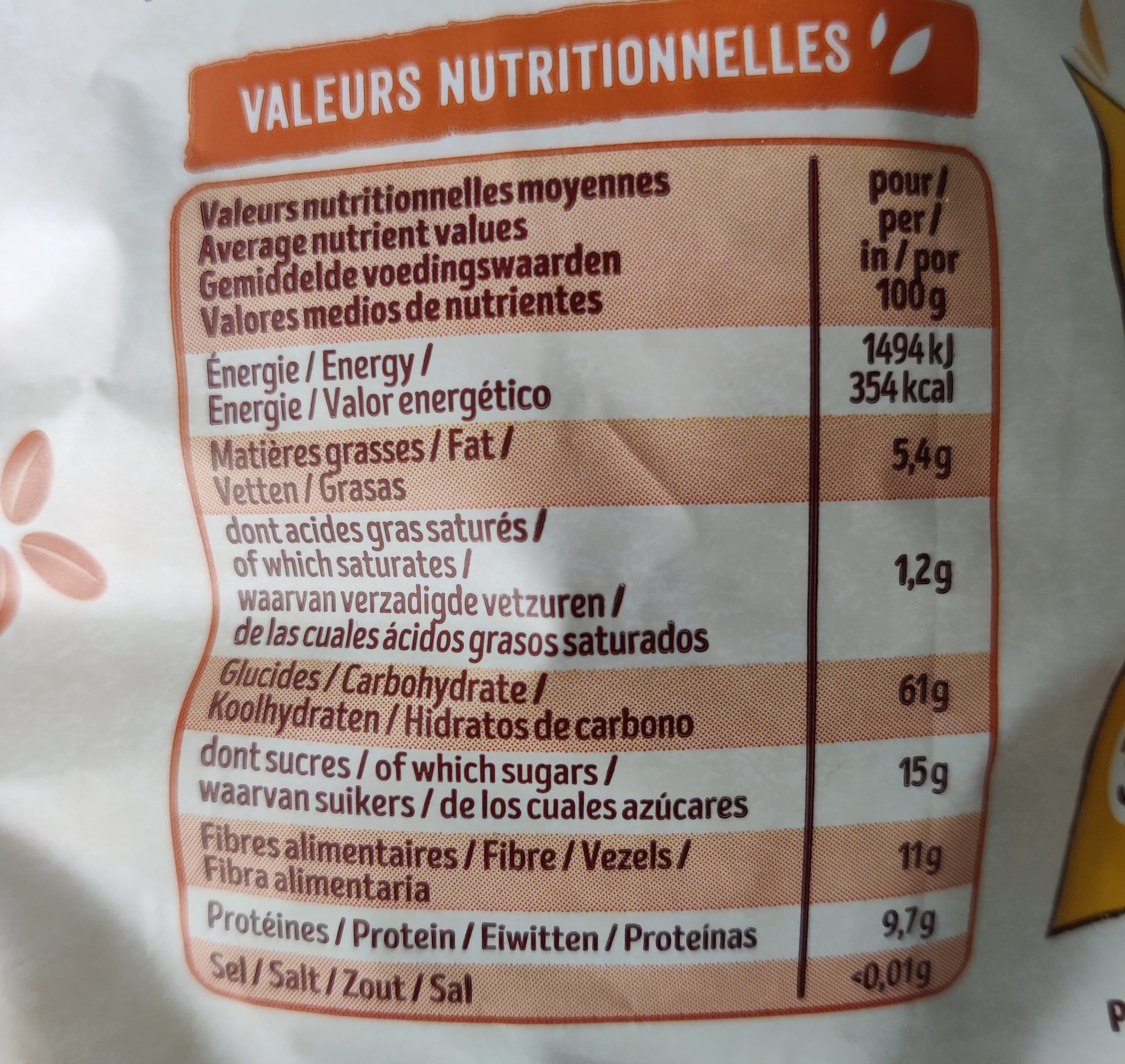 Grillon d'Or Muesli Fruits packshot
