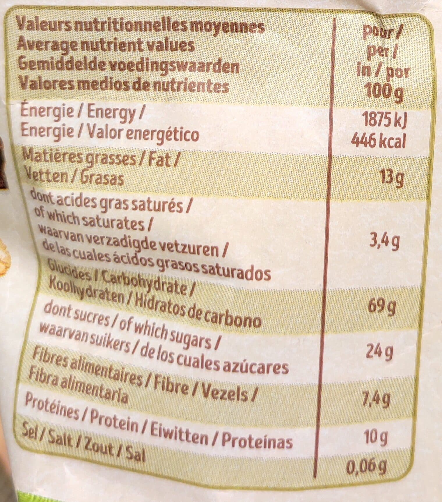 Grillon d'Or Krounchy épeautre chocolat noir packshot