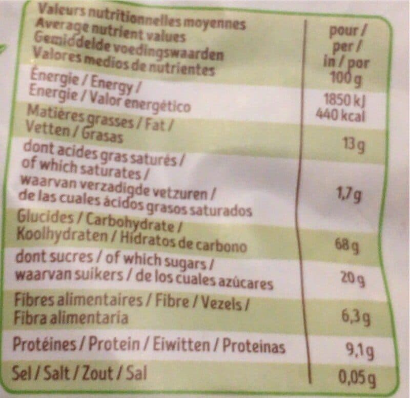 Céréco Krounchy Nature packshot