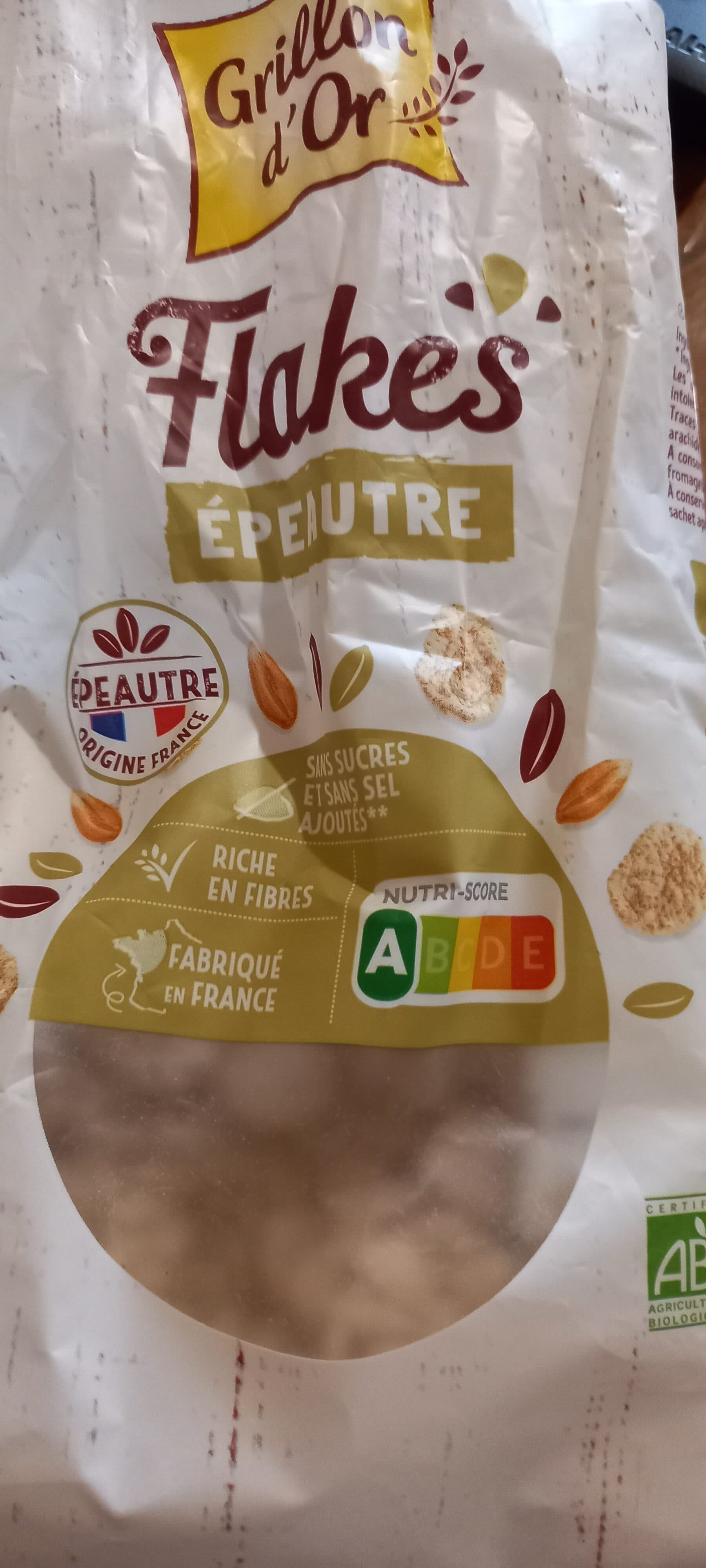Grillon d'Or Flakes d'Épeautre packshot