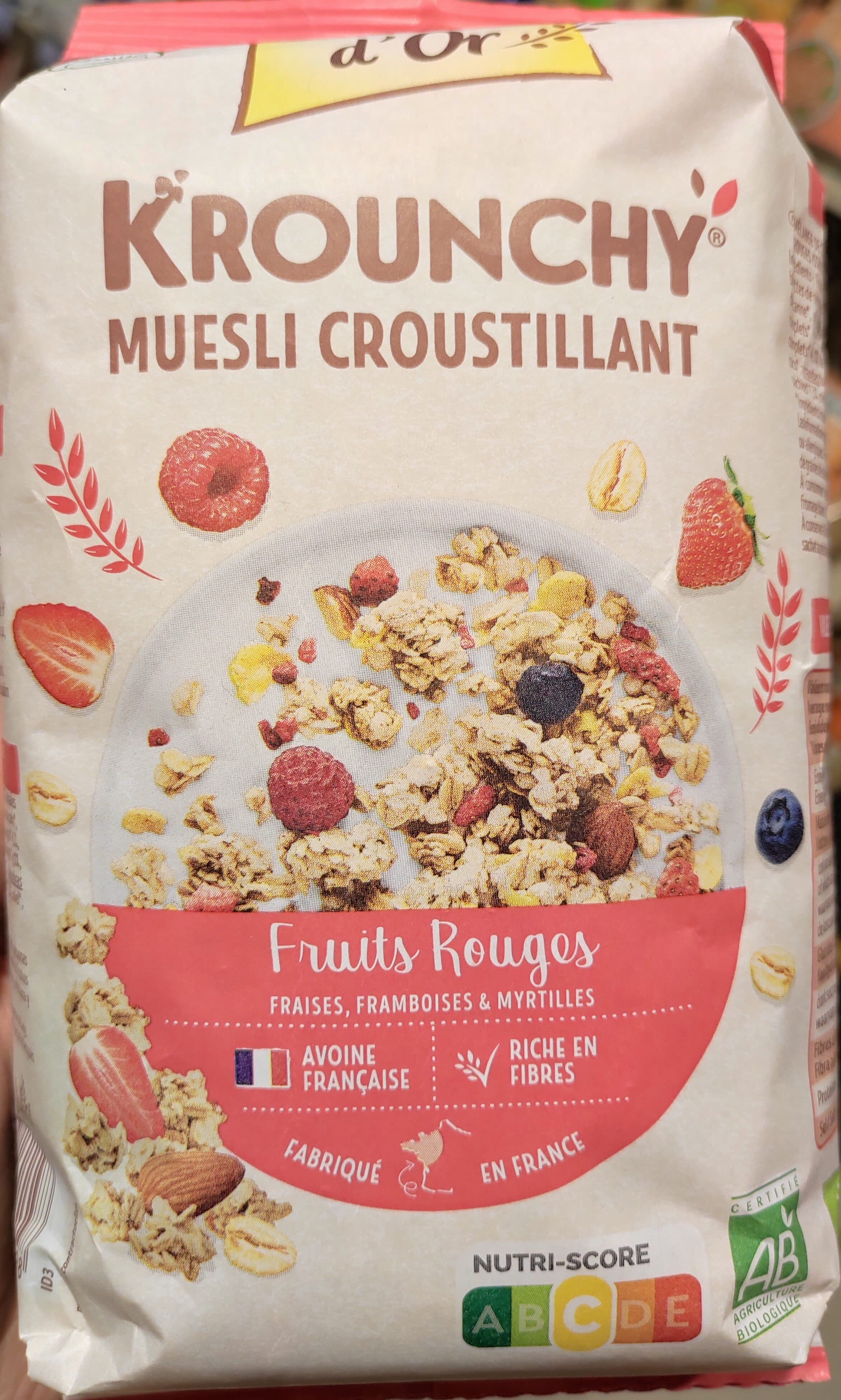 Grillon d'Or Krounchy muesli croustillant packshot