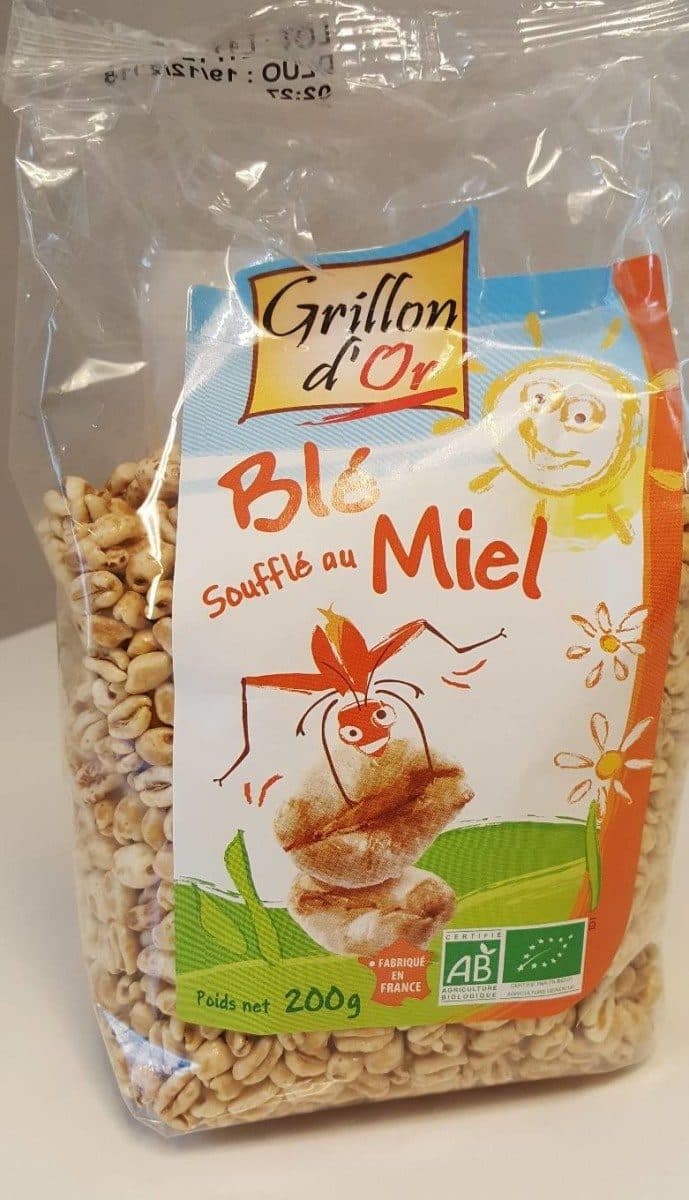 Grillon d'Or Ble Souffle Miel packshot