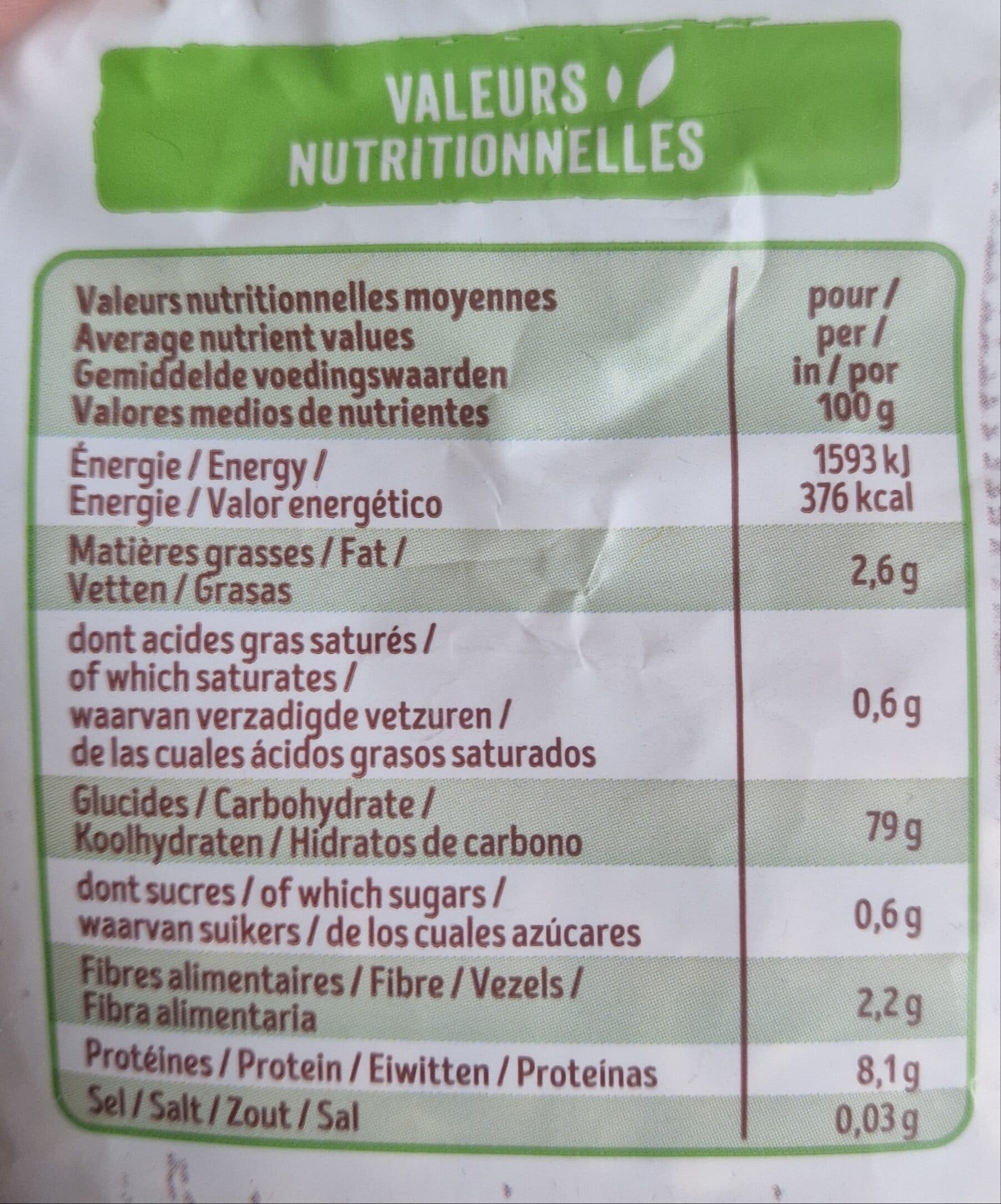 Grillon d'Or Riz complet soufflé packshot