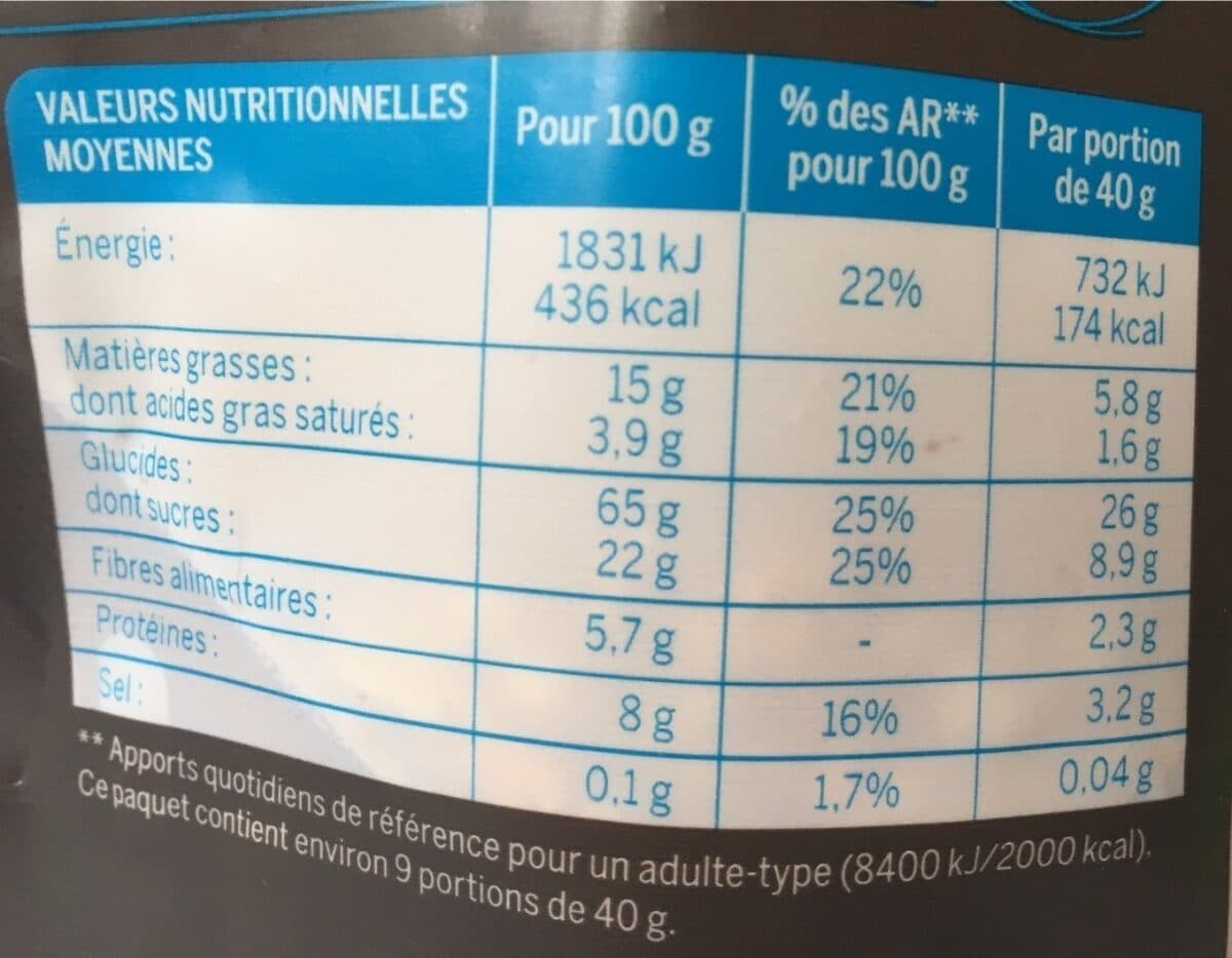 Terres et céréales Le croustillant 3 chocolats packshot