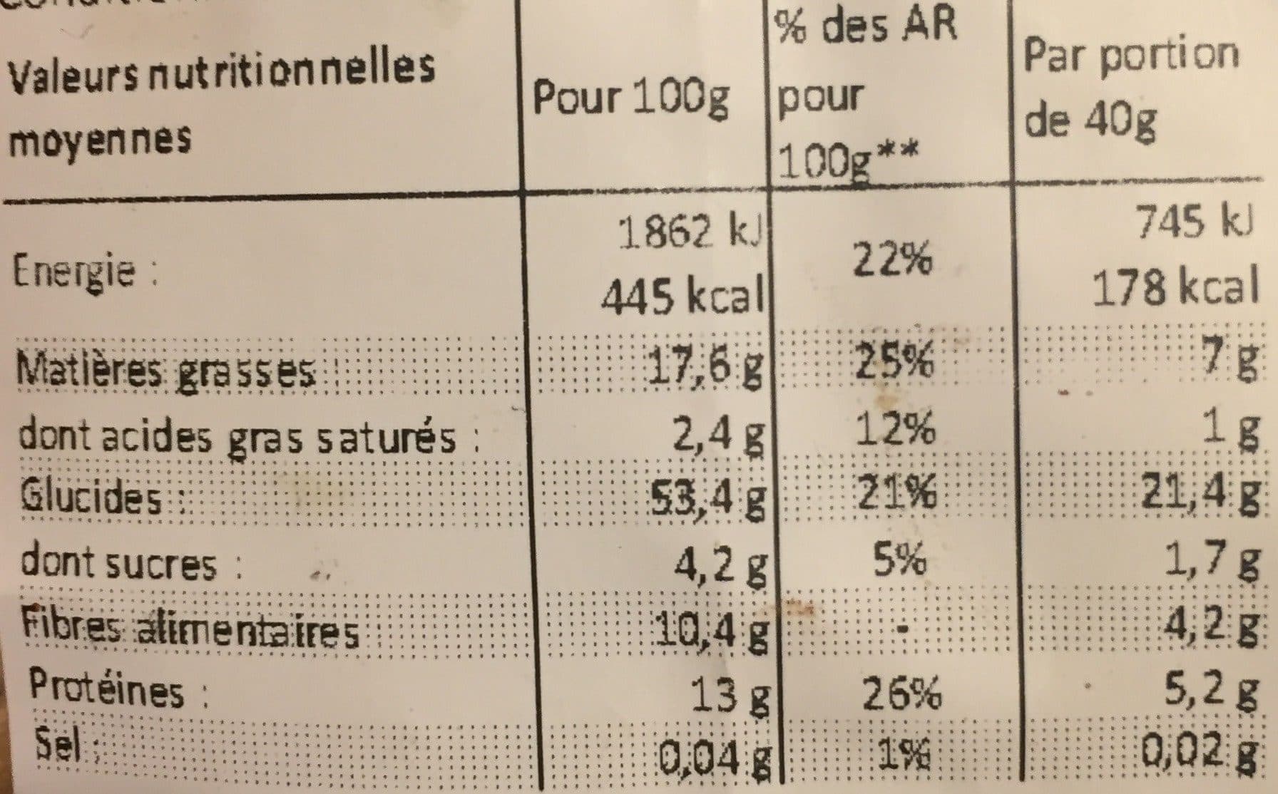 TERRES ET CÉRÉALES BIO Muesli lin et courges bio packshot