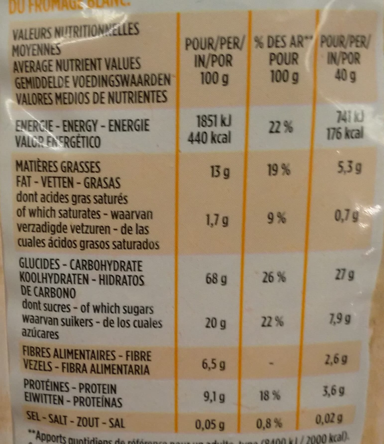 Terres et Céréales Muesli croustillant tradition packshot