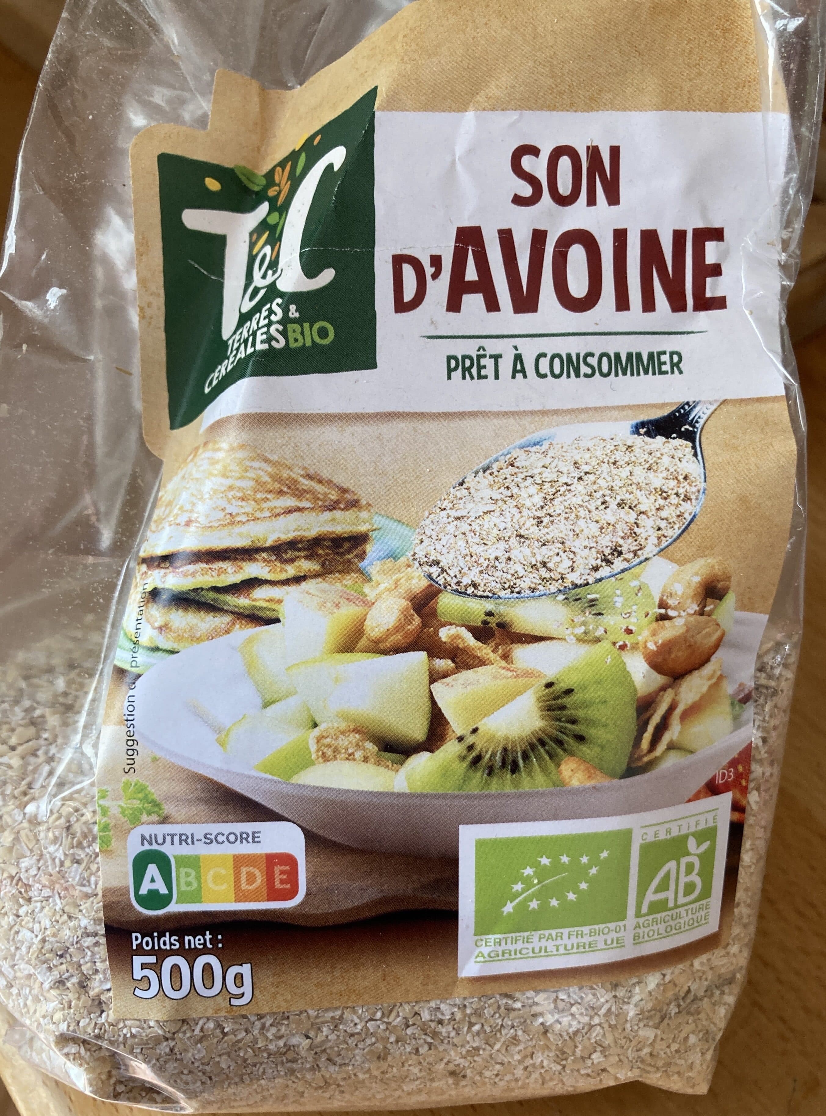 Terres et Céréales Son d'avoine packshot