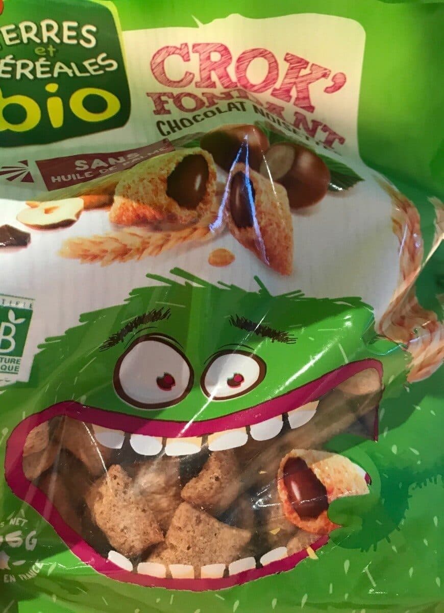 Terres et Céréales Bio Crok'fondant chocolat noisettes packshot