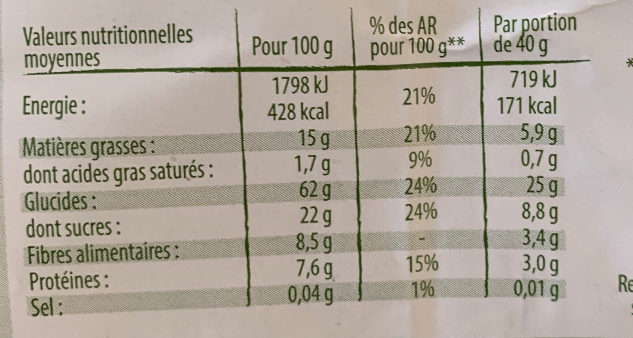 Terres et Céréales Muesli croustillant avoine myrtilles chia packshot