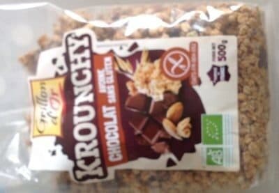 Grillon D'or Krounchy chocolat avoine sans gluten packshot