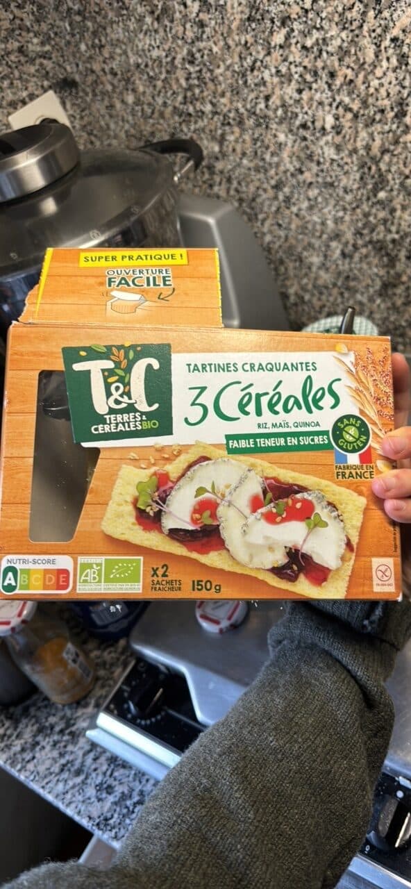 Terres & Céréales BIO Tartines craquantes aux 3 céréales packshot