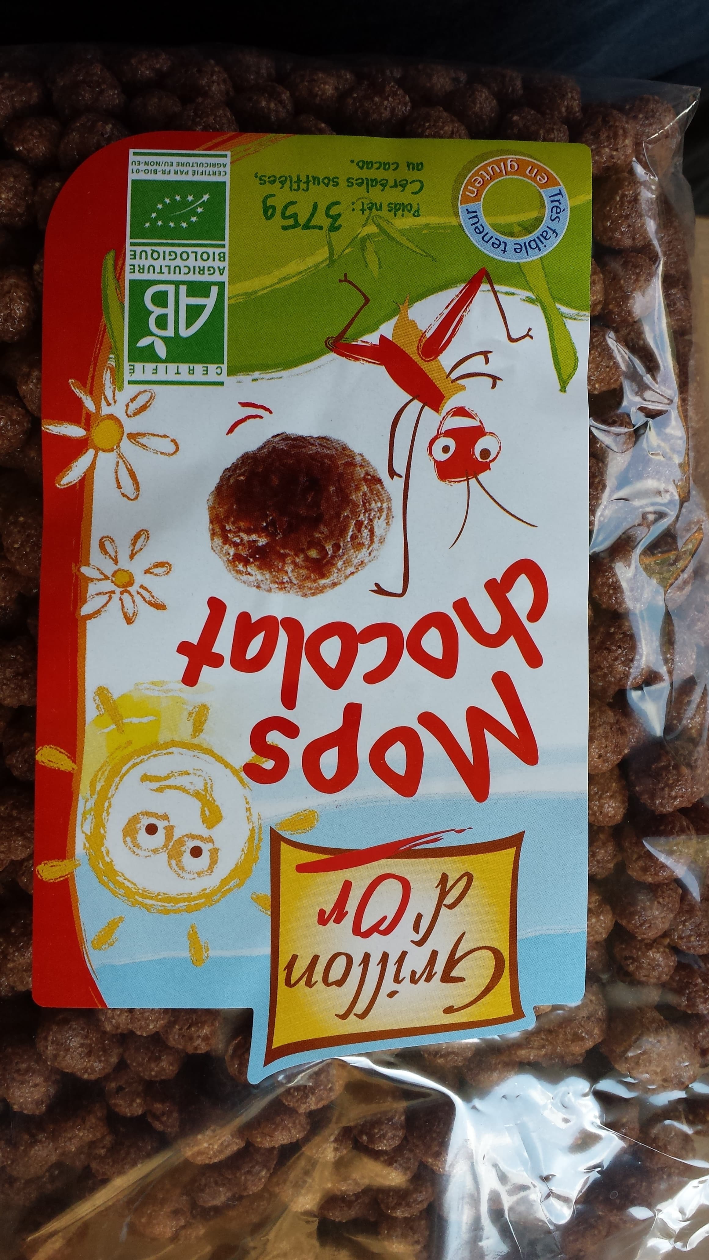 Grillon d'Or Mops Chocolat packshot