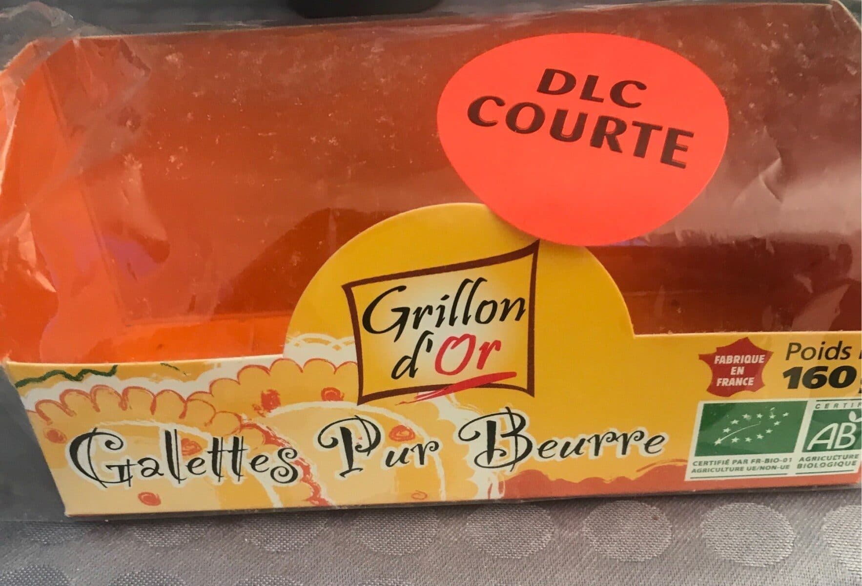 Grillon d'Or Galettes Pur Beurre packshot