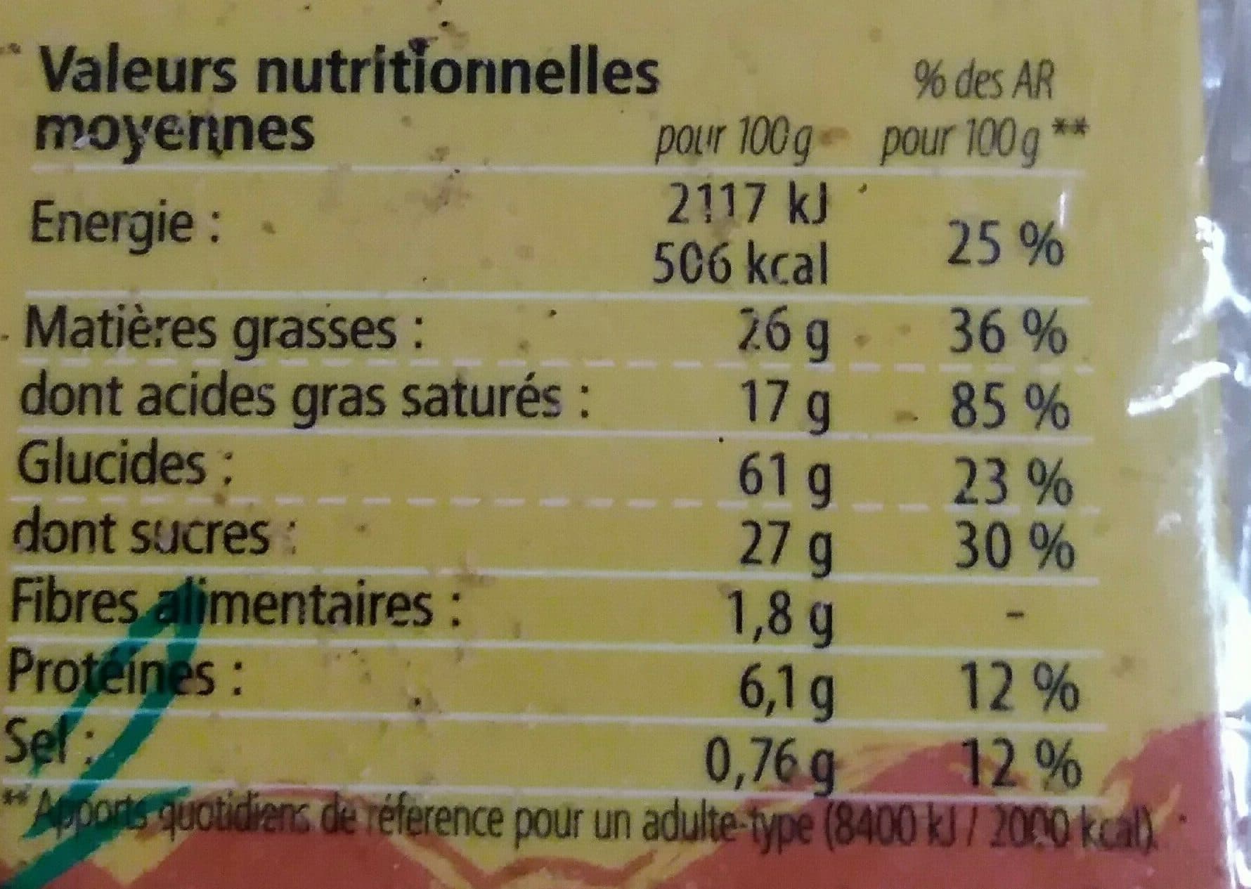 Grillon d'Or Palets Pur Beurre 115G Grillon Ab Bio packshot