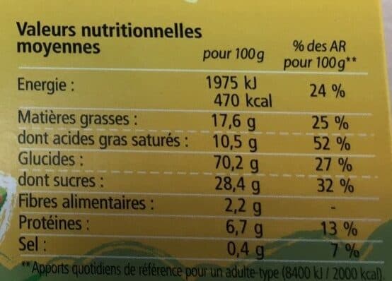 Grillon d'Or Sablés Citron Amande packshot