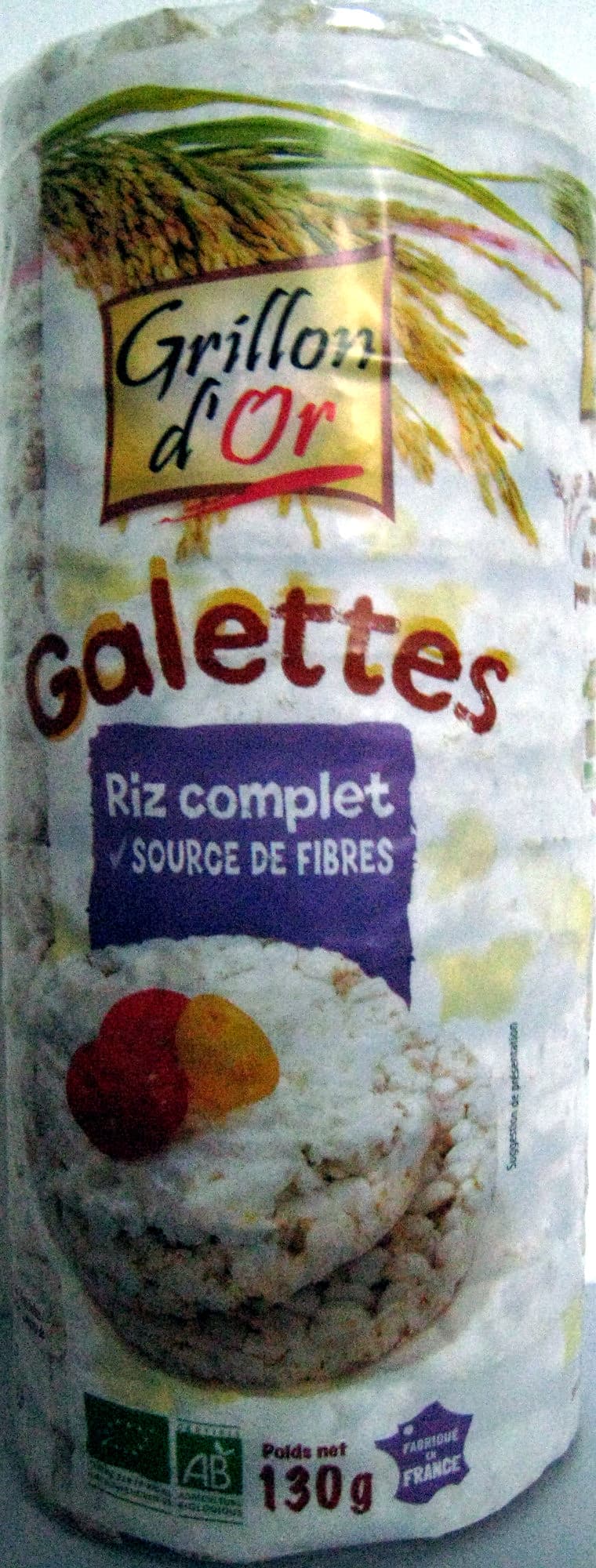 Céréco Galettes Riz Complet packshot