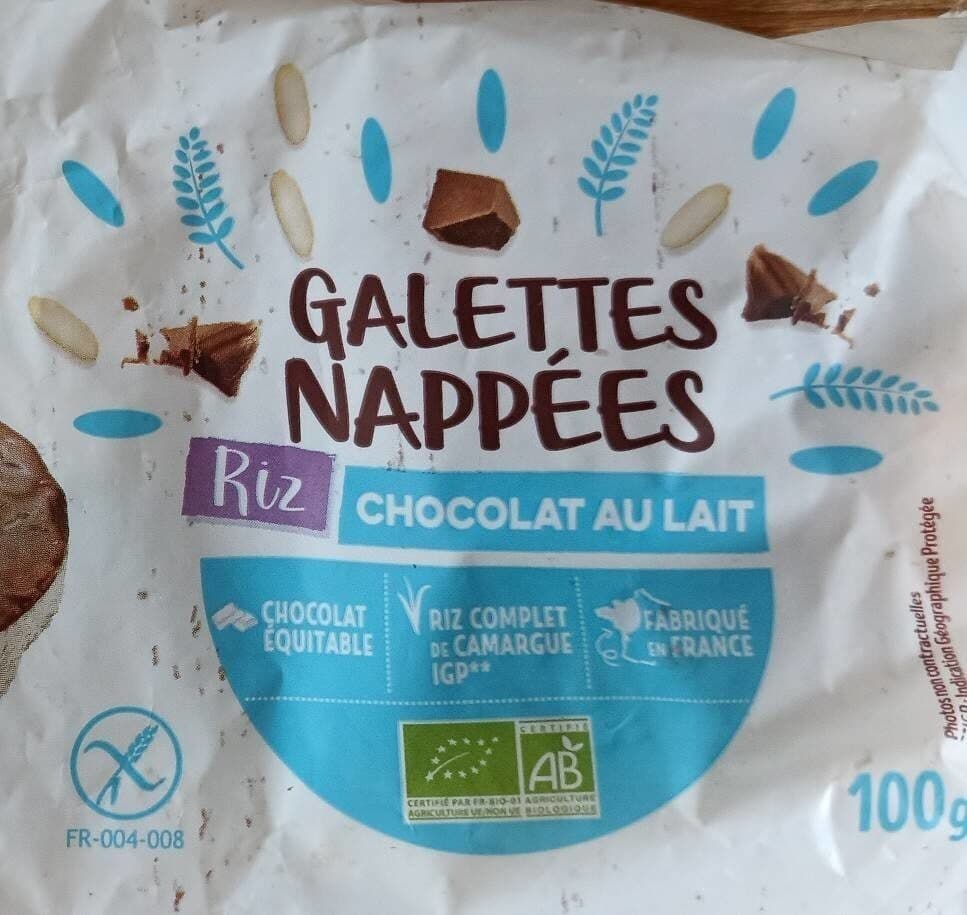 Grillon D'or Galettes nappées packshot
