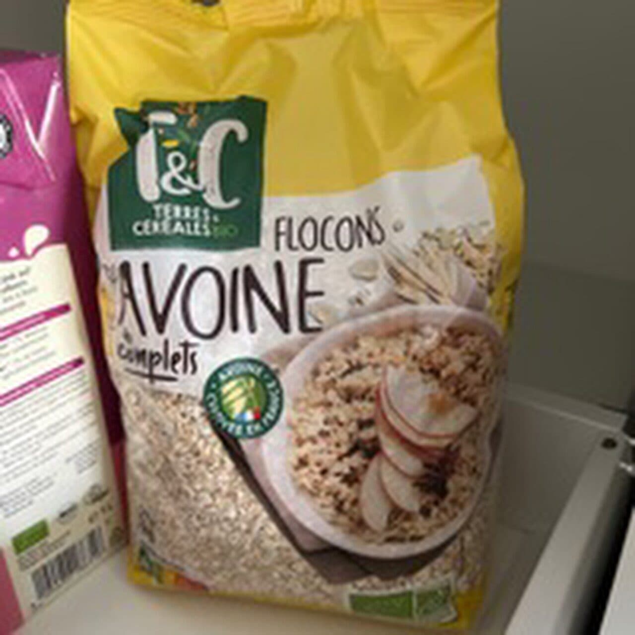 Terres & Céréales Bio Flocons d'avoine complets packshot