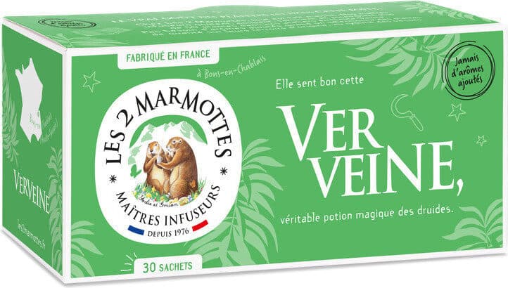 Les 2 marmottes Verveine packshot