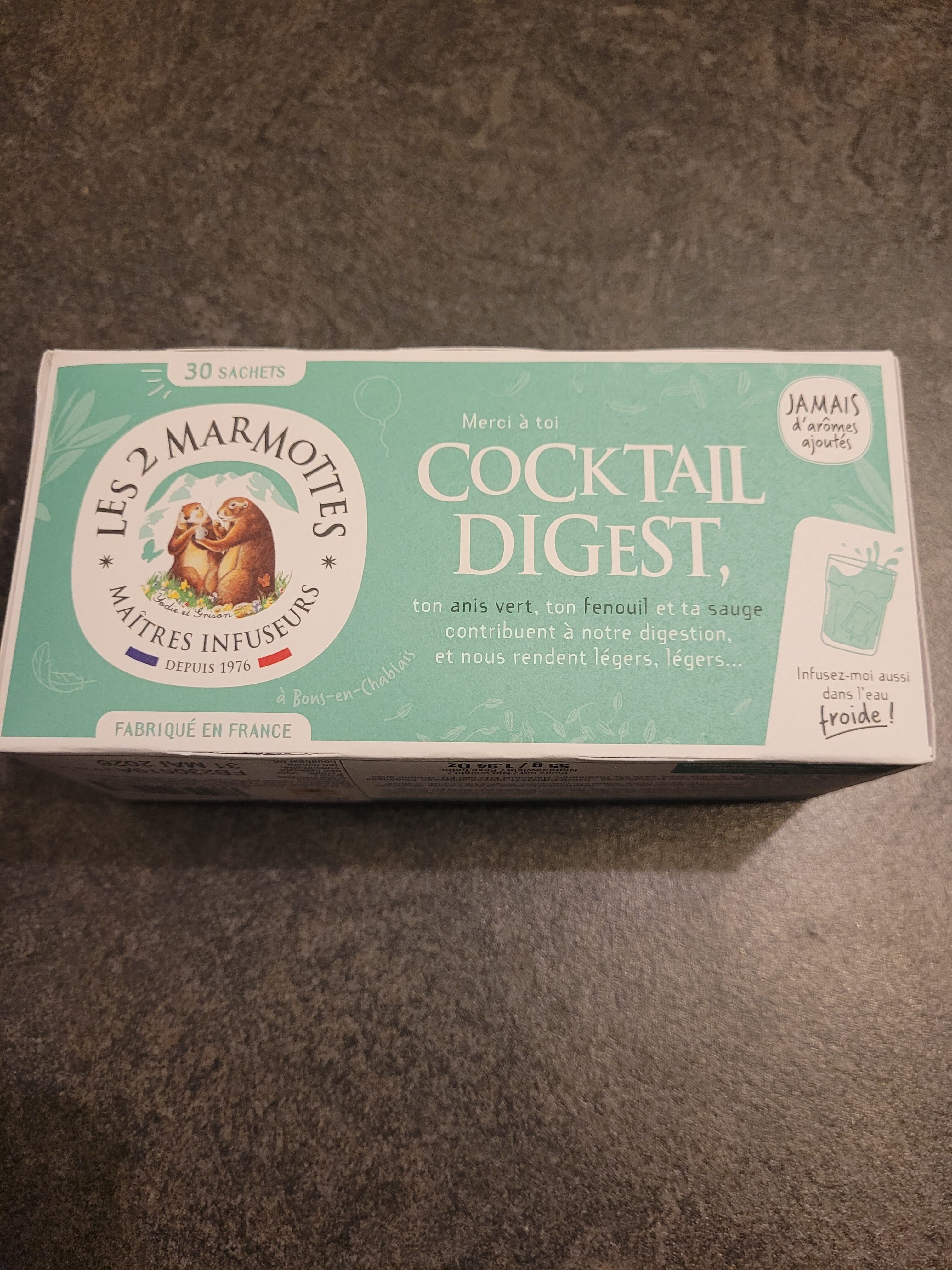 Les 2 Marmottes COCKTAIL DIGEST packshot