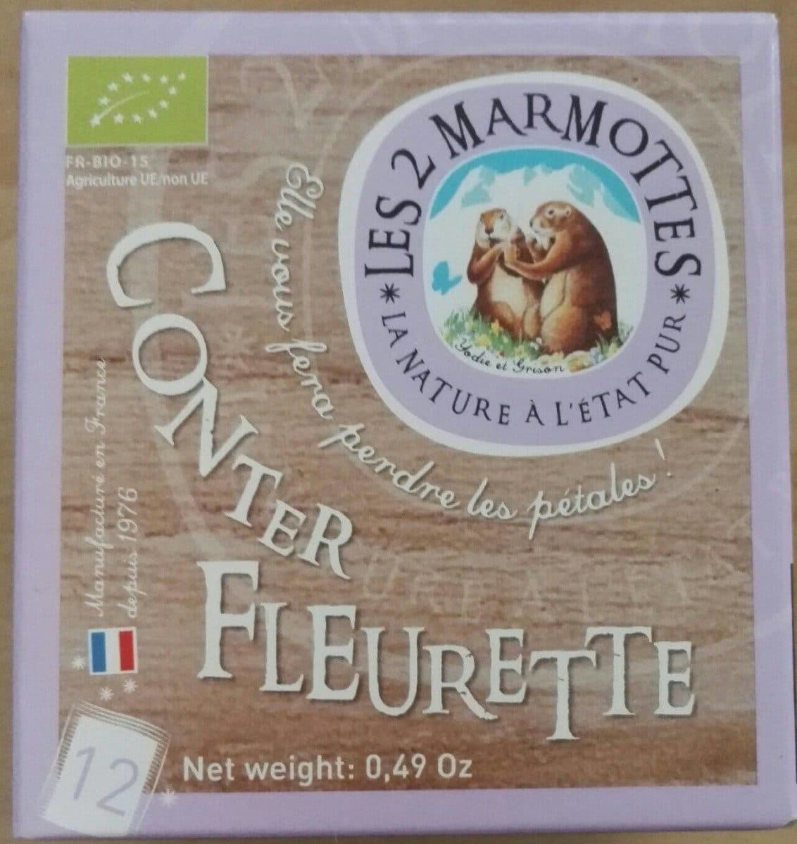 Les 2 Marmottes Conter fleurette packshot