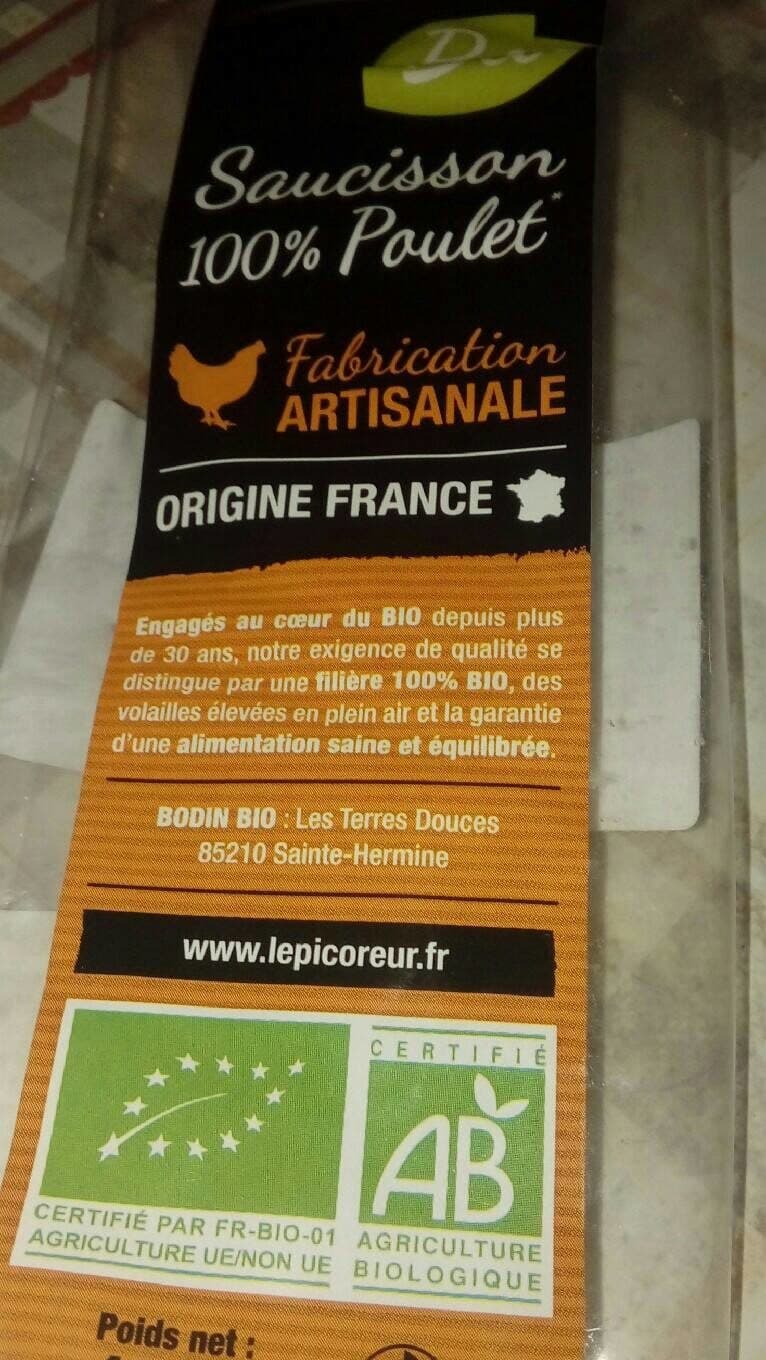 Bodin Saucisson packshot