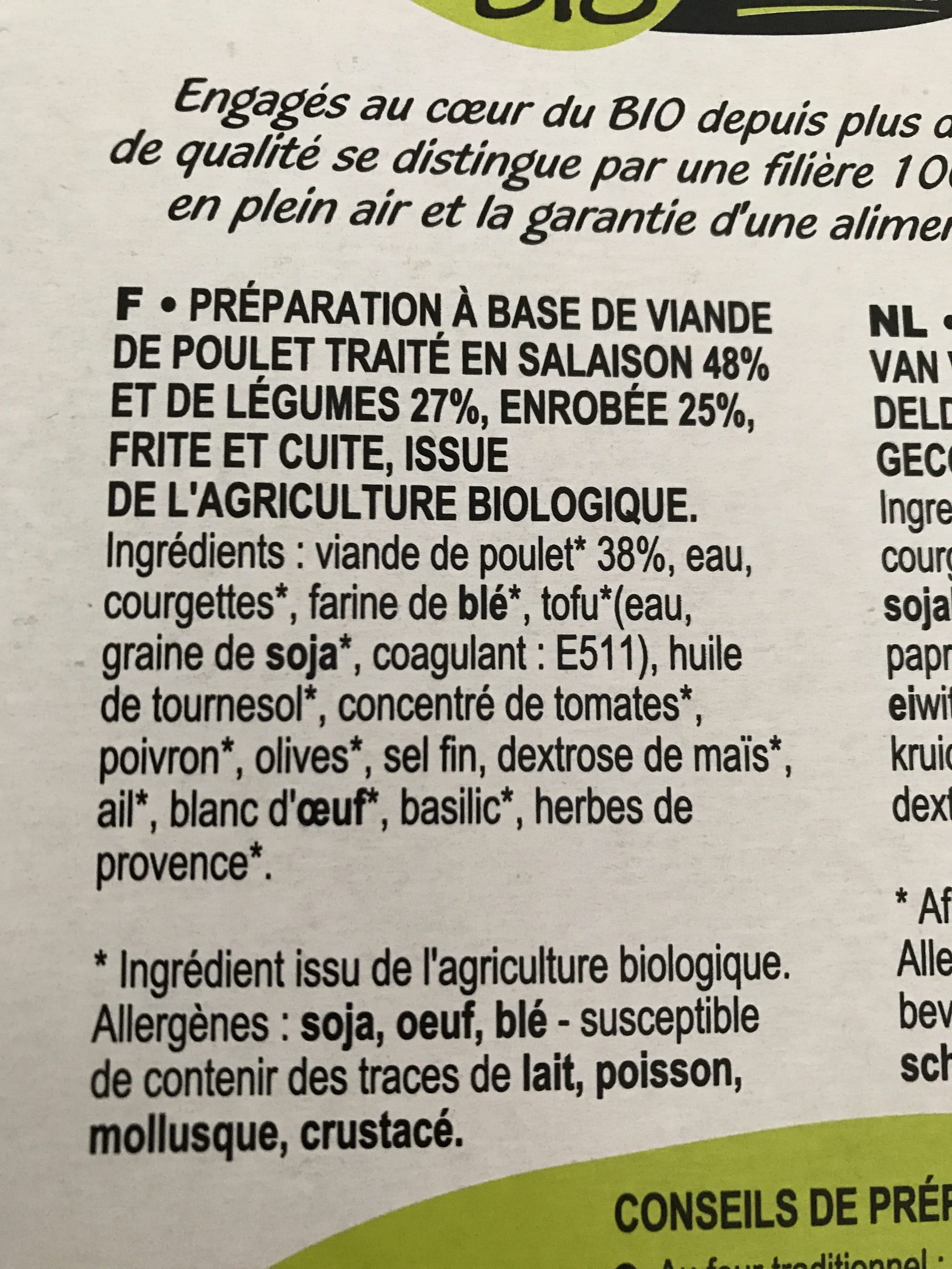 Picoreur Croustillant De Poulet Provencal packshot