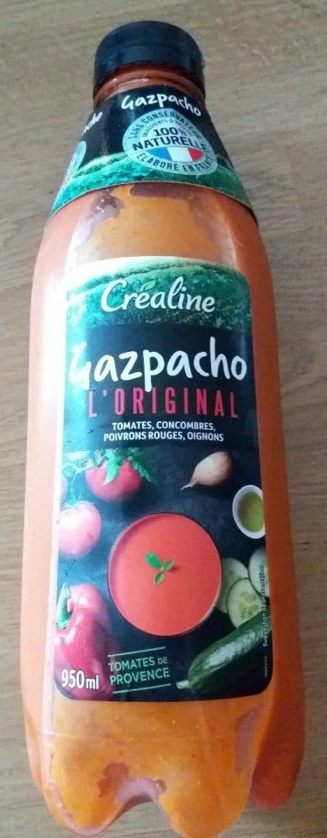 Créaline Gazpacho l'original packshot