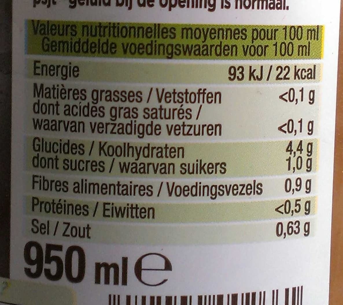 Créaline Le Velouté Légumes BIO packshot