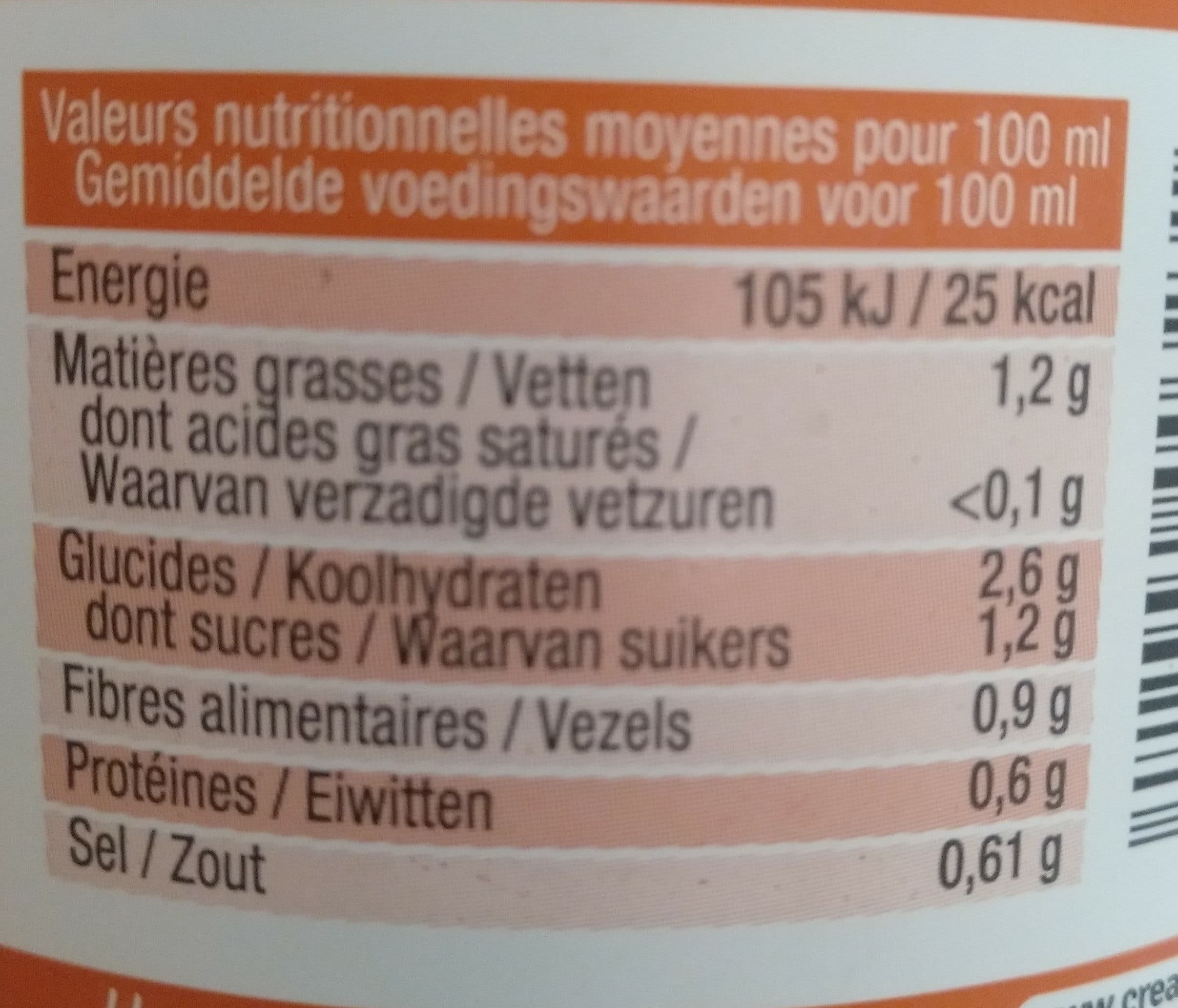Crealine Gazpacho Tomate Basilic & Pointe d'agrumes packshot