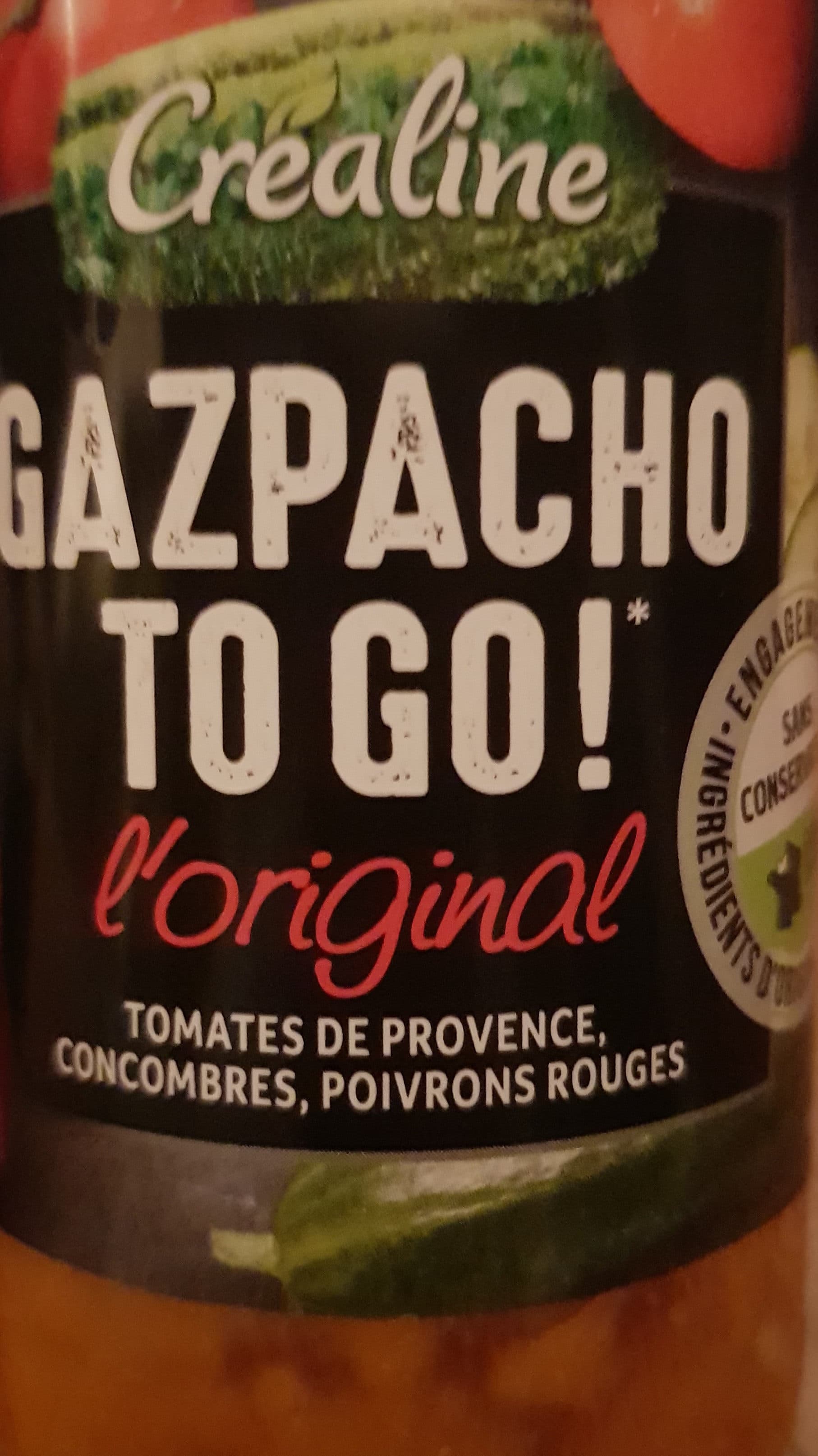 Crealine Gaspacho To go packshot
