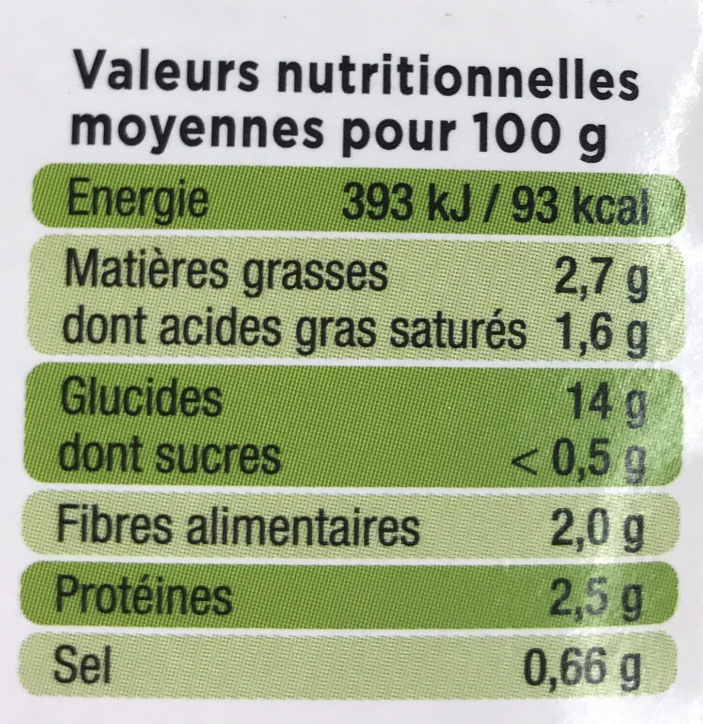 Créaline Bq.puree Marron 2X180 Cre, packshot