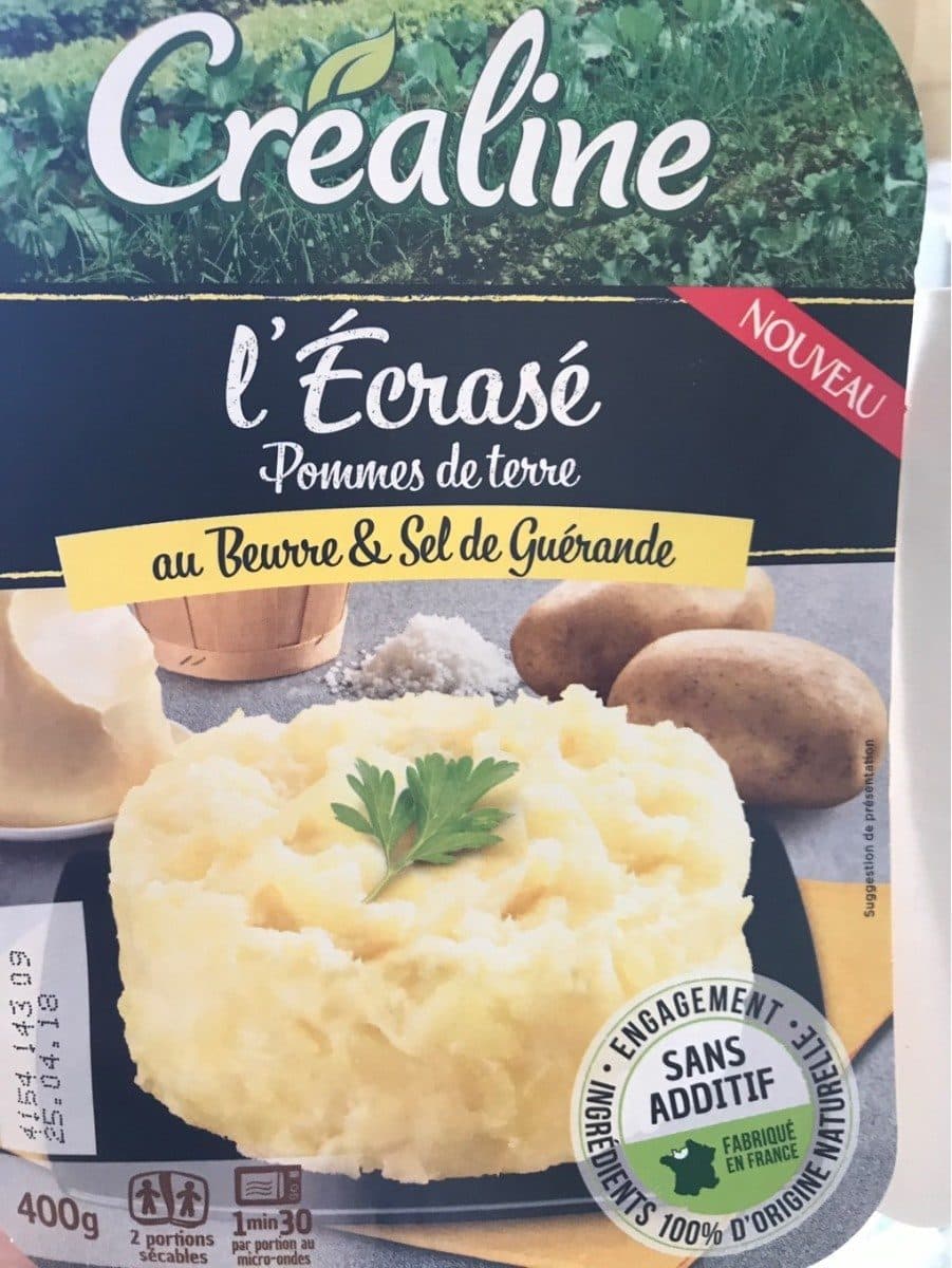 Créaline L'ecrasé de pomme de terre packshot
