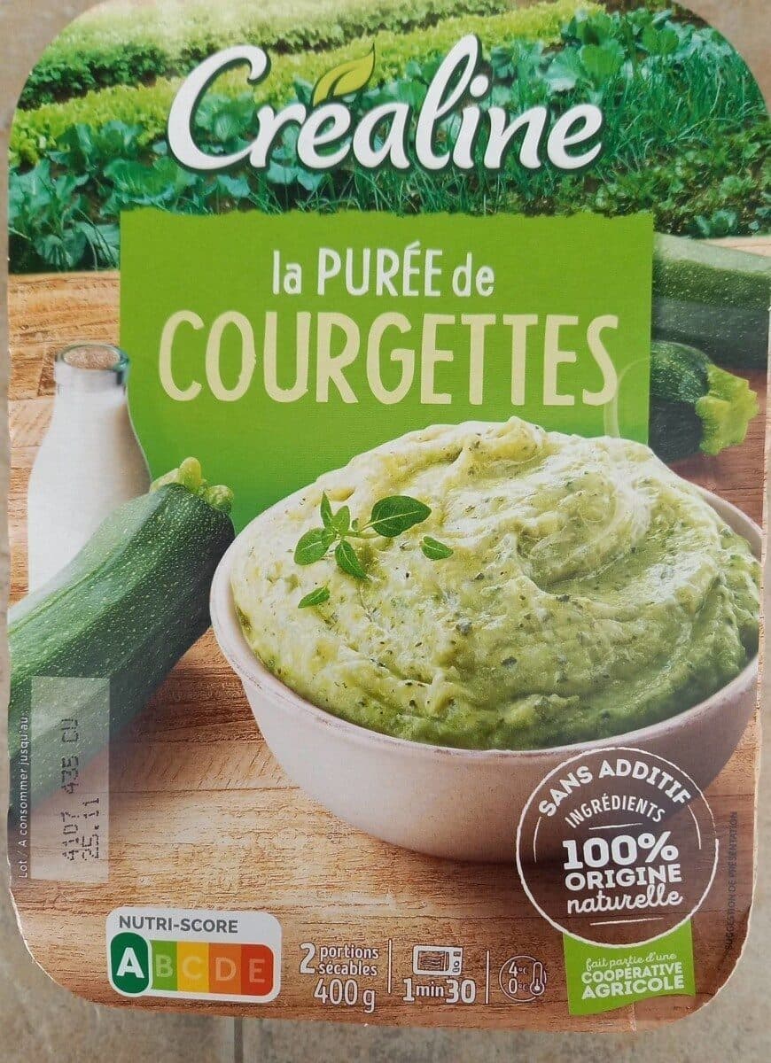 Florette Purée de courgettes packshot