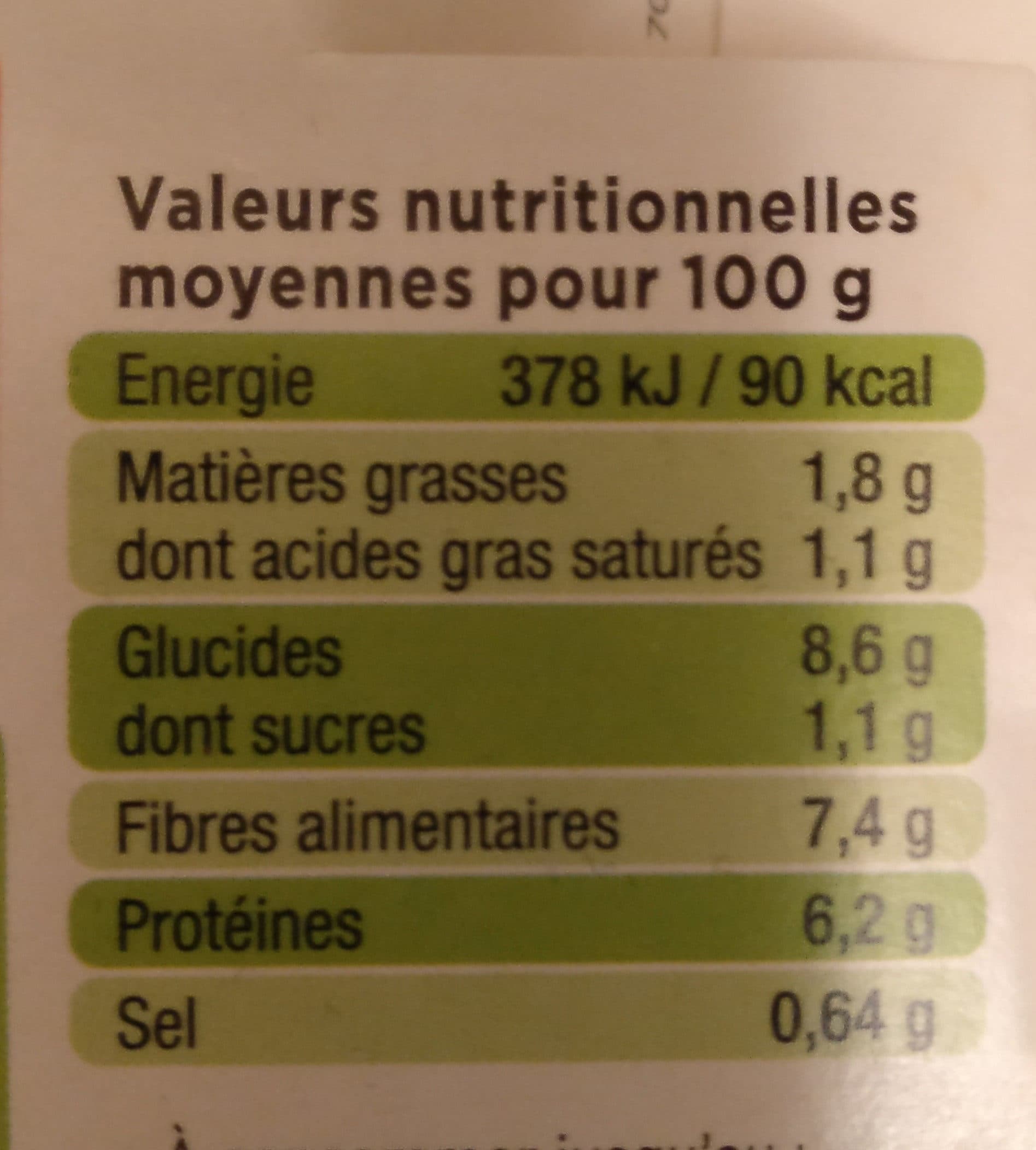 Créaline La PURÉE Lentilles Corail packshot