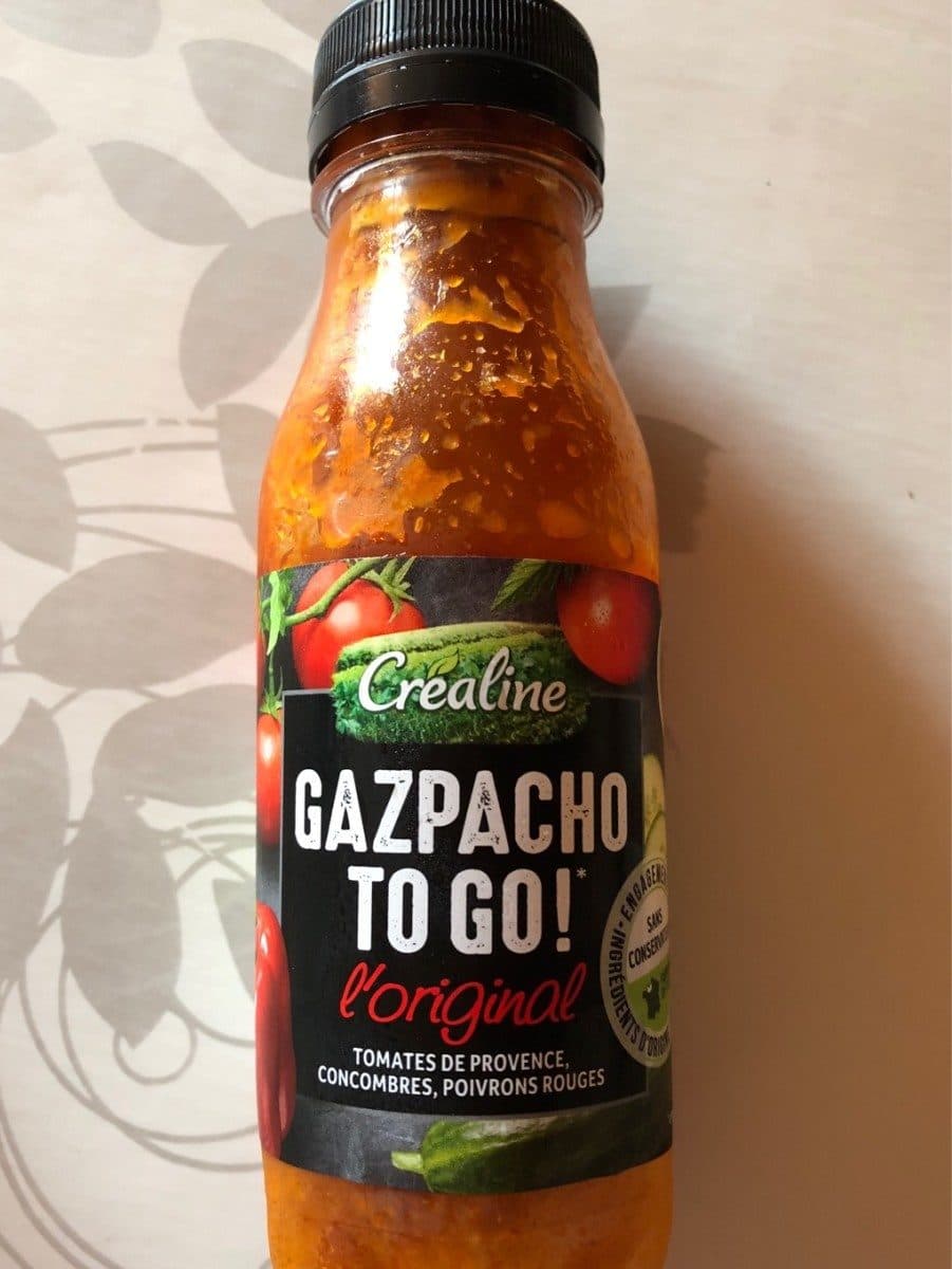 Créaline Gazpacho to go original packshot